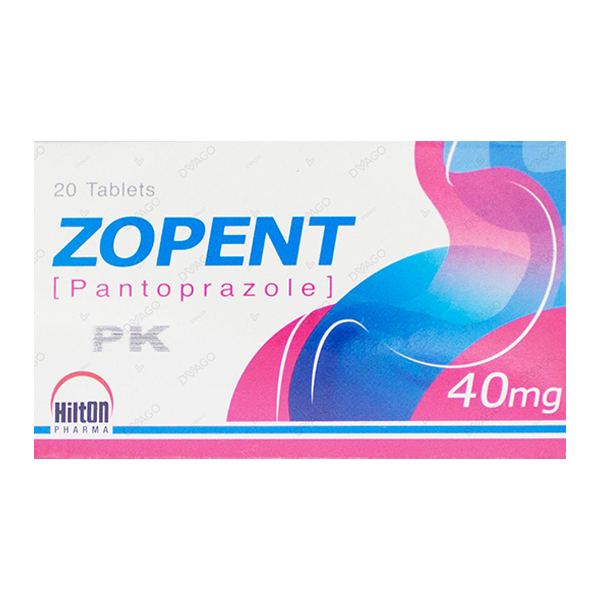 Zopent Tablets 40mg (1 Strip = 10 Tablets)