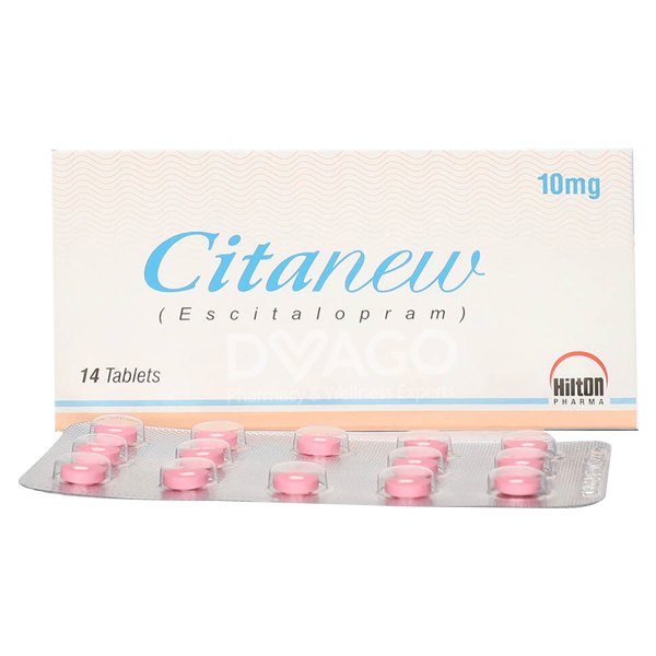 Citanew Tablets 10mg (1 Box = 1 Strip)(1 Strip = 14 Tablets)