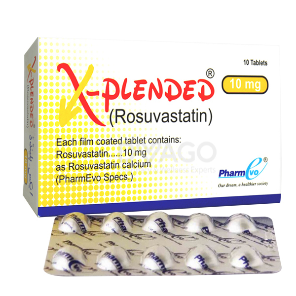 X-Plended Tablets 10mg (1 Box = 1 Strip)(1 Strip = 10 Tablets)