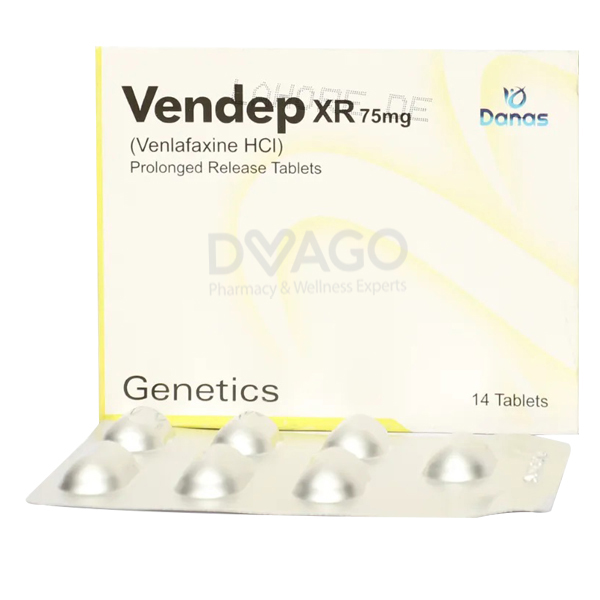 Vendep XR Tablets 75mg (1 Strip = 7 Tablets)