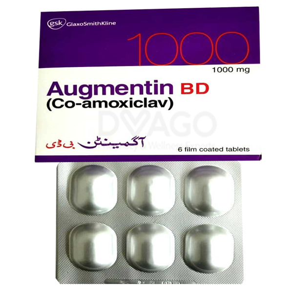 augmentin-tablets-1gms-6s.webp Augmentin Tablet 1g (1 Strip = 6 Tablets)
